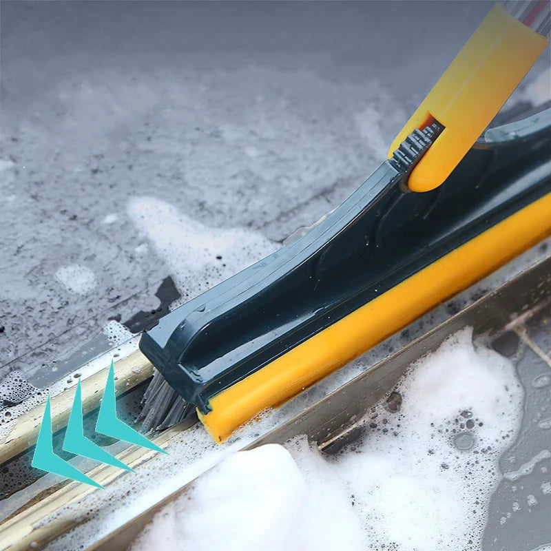 CornerClean Dual-Action Floor & Tile Brush