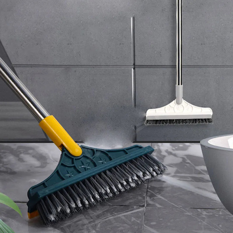 CornerClean Dual-Action Floor & Tile Brush